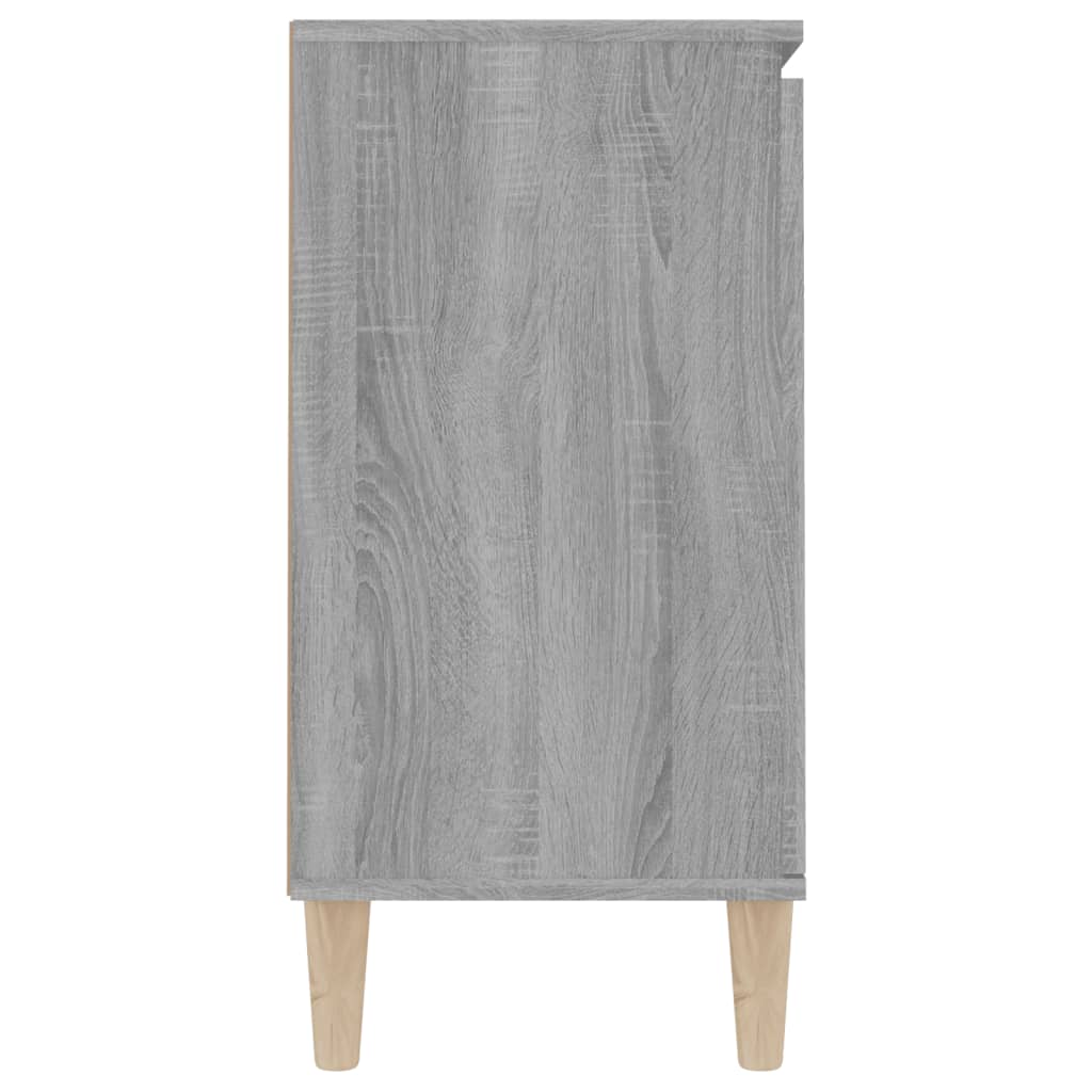 Sideboard Grau Sonoma 101x35x70 cm Holzwerkstoff